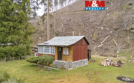 Prodej chaty/chalupy 30 m² s pozemkem 520 m², Planá - Vížka, okres Tachov