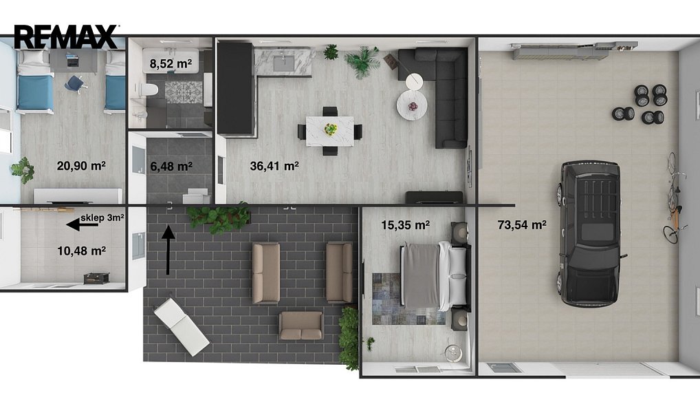 Prodej domu 171 m² s pozemkem 1 730 m², Žďár – náhled fotky 29
