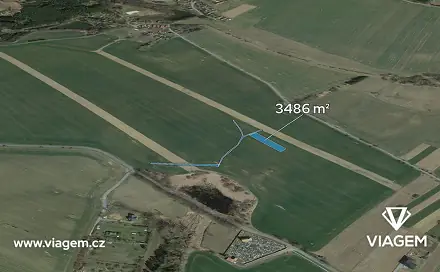Prodej pole 697 m², Mladá Vožice, okres Tábor