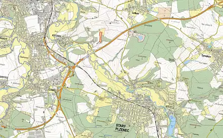 Prodej louky 25 956 m², Starý Plzenec, okres Plzeň-město