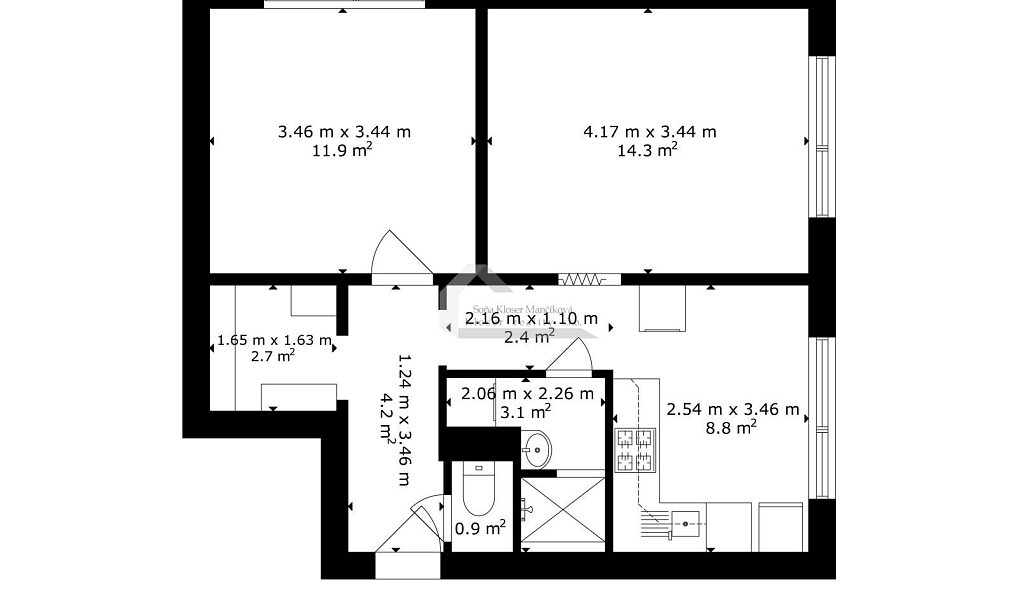 Prodej bytu 2+1 57 m², Břeclav – náhled fotky 13