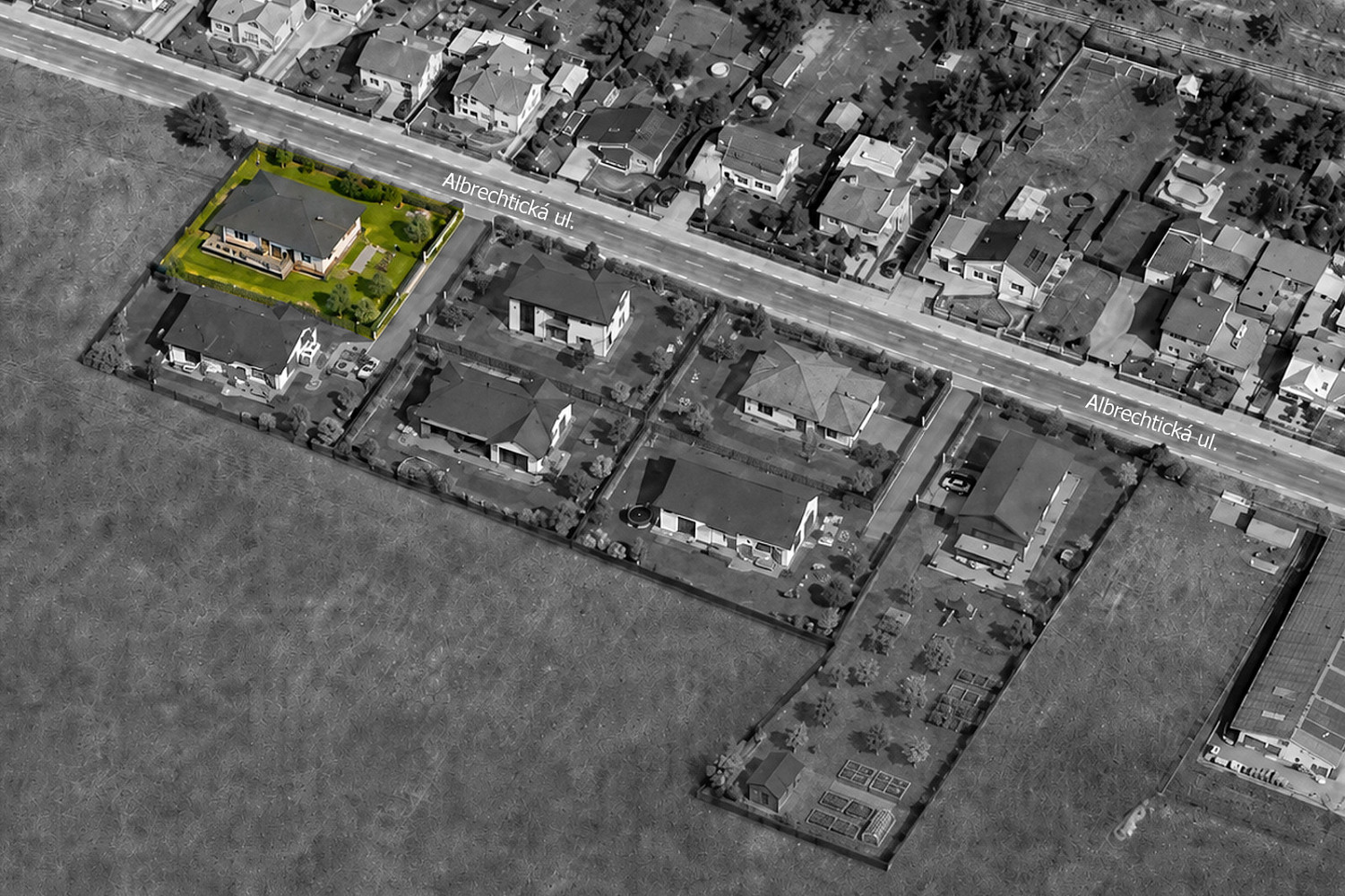 Prodej stavebního pozemku 1 294 m² – fotografie 2