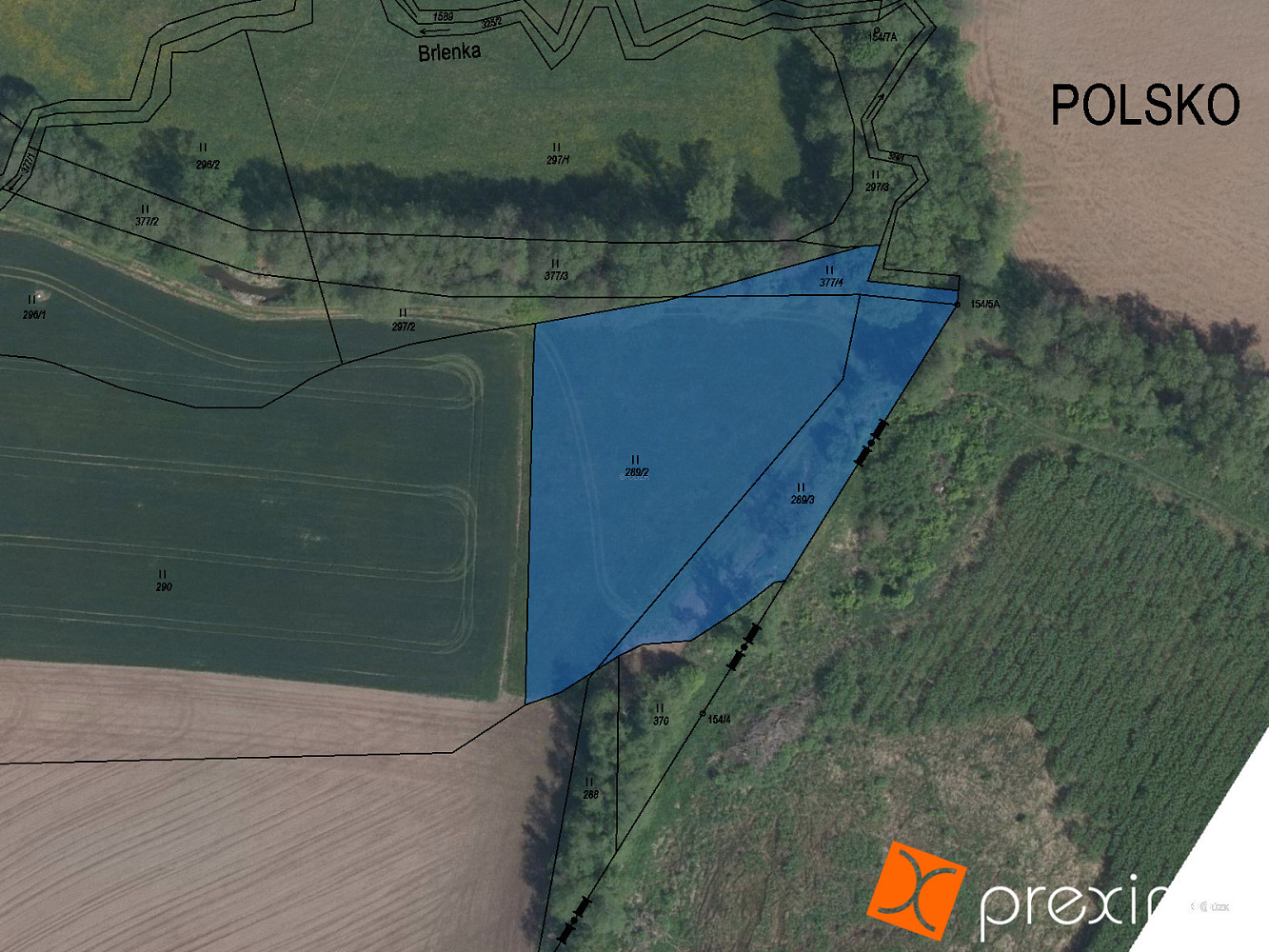 Prodej pozemku 827 m²