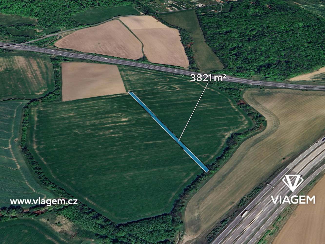 Prodej pole 382 m²