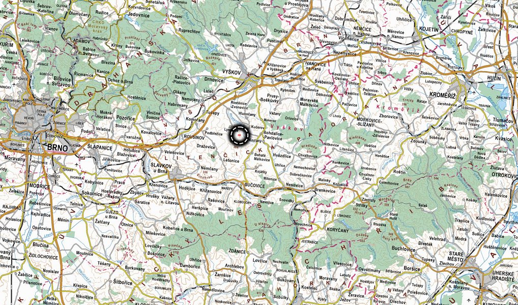 Prodej pole 24 656 m², Kučerov – náhled fotky 3