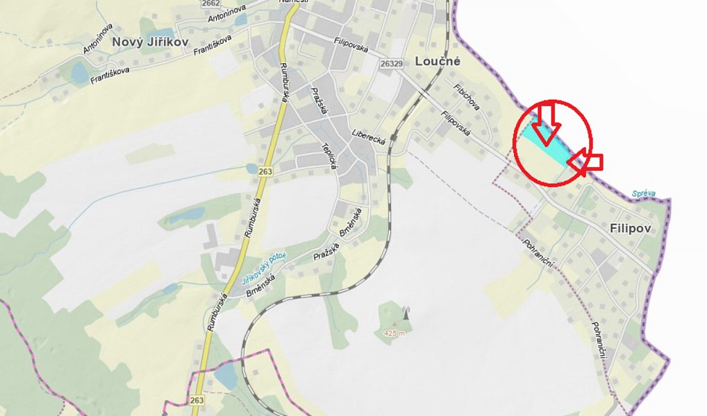 Prodej louky 27 490 m², Jiříkov – náhled fotky 4