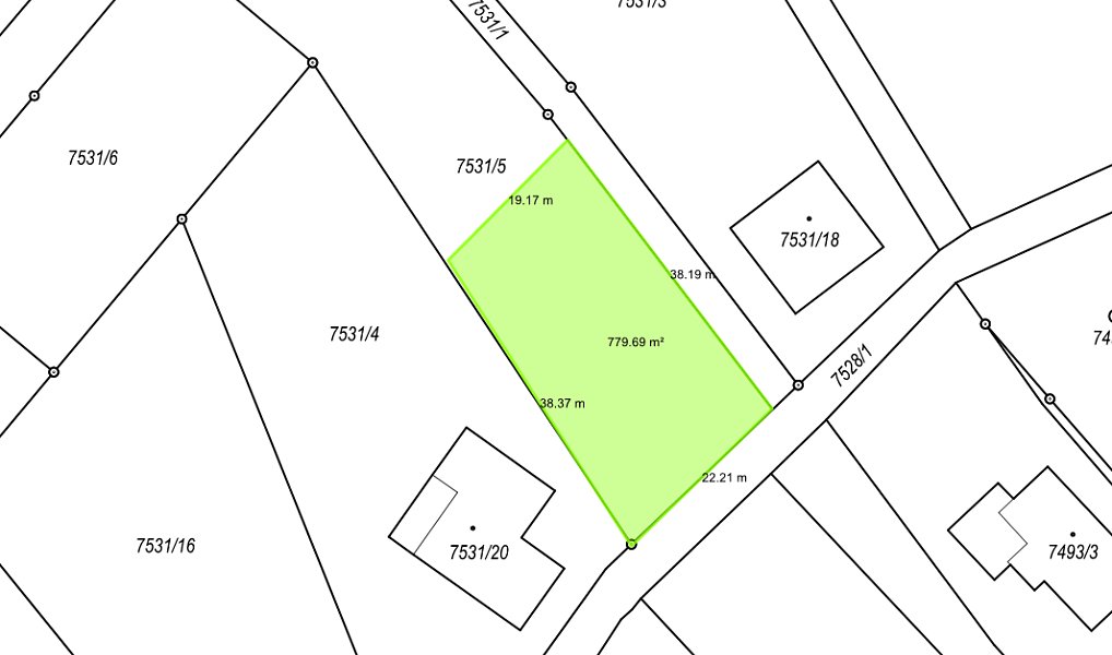 Prodej pozemku, 800 m², Děčín, Varnsdorf
