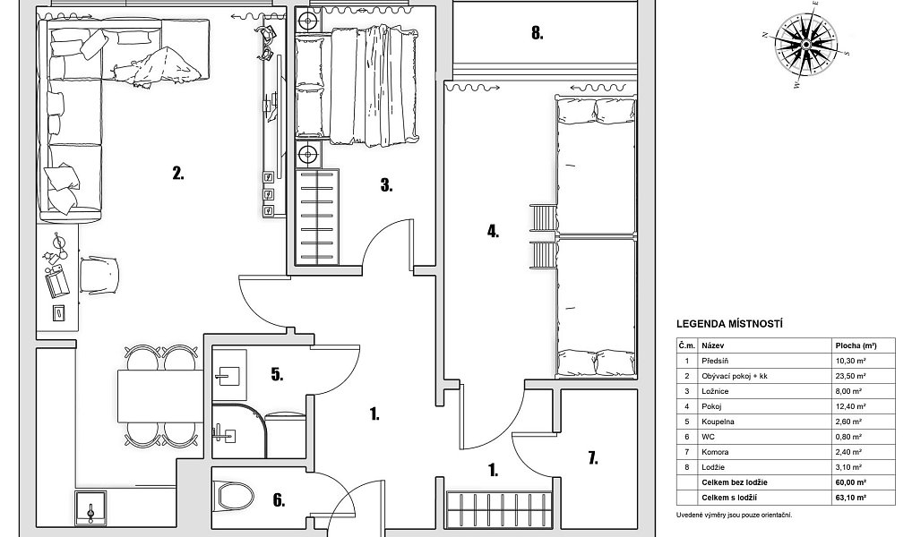 Prodej bytu 3+kk 63 m², Praha – náhled fotky 32