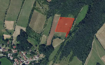 Prodej louky 11 708 m², Prostřední Poříčí, okres Blansko