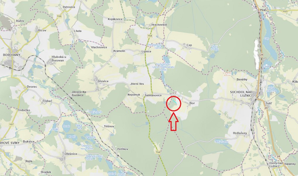 Prodej pozemku 9 041 m², Cep – náhled fotky 3