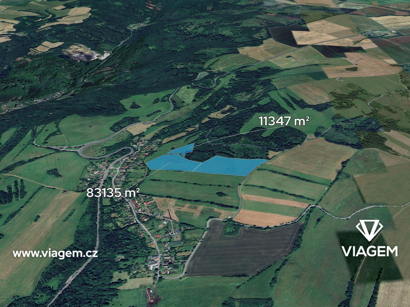Prodej pole 62 988 m²