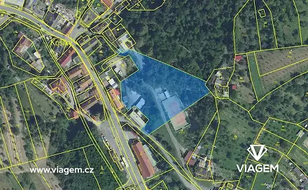 Prodej pole 814 m², Košíky, okres Uherské Hradiště