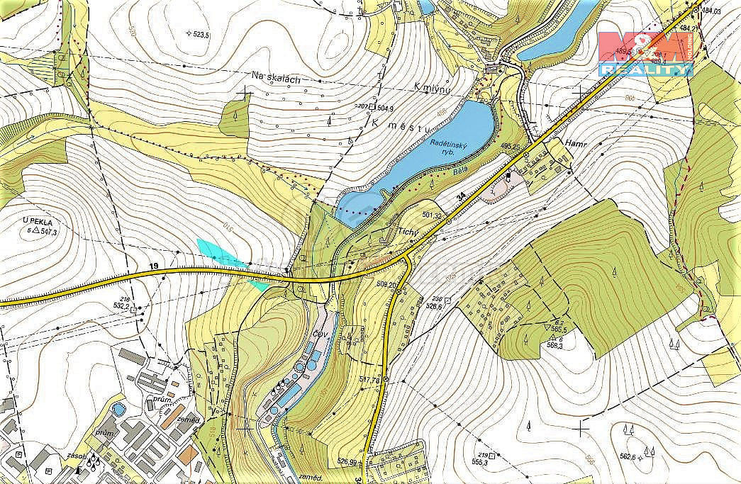 Prodej pole, 4712 m², Pelhřimov – pohled 2
