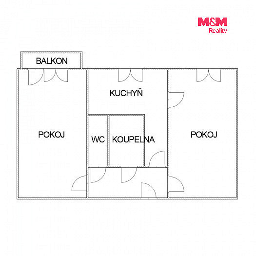 Prodej bytu 2+1 54 m² – fotografie 4