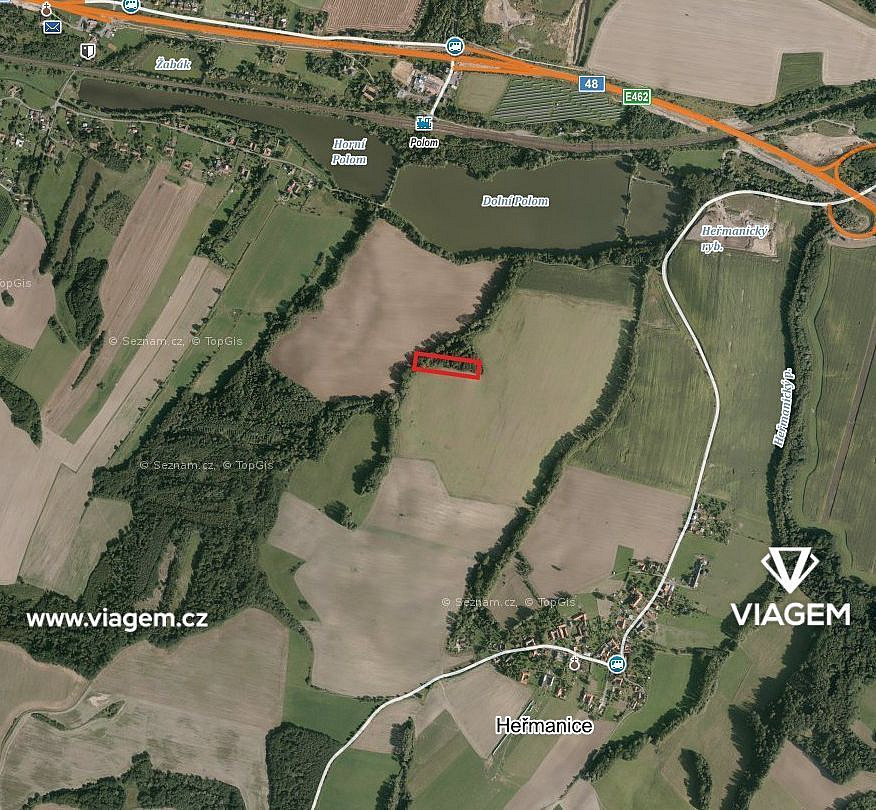 Prodej lesa 4 723 m²