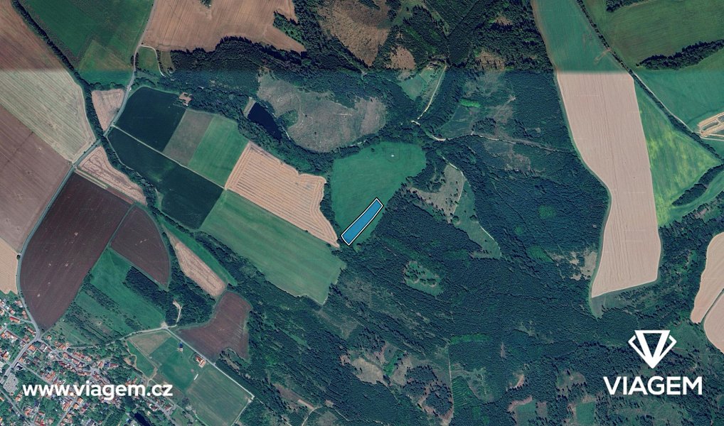 Prodej pole 1 809 m², Cetkovice – náhled fotky 3