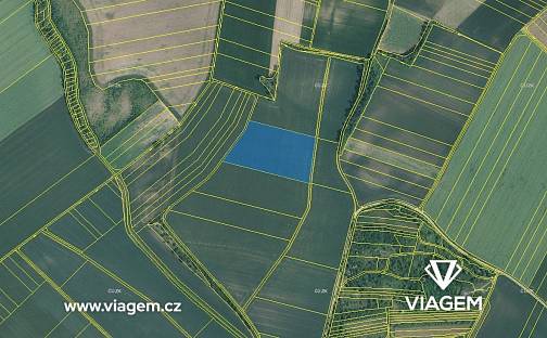 Prodej pole 1 177 m², Podbořany, okres Louny