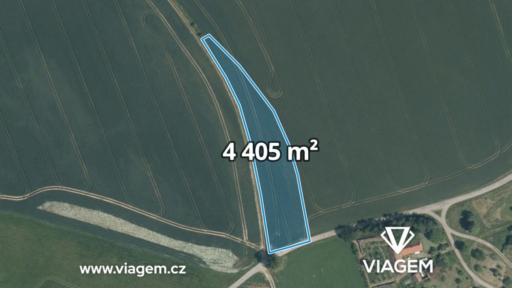 Prodej pole 1 101 m²