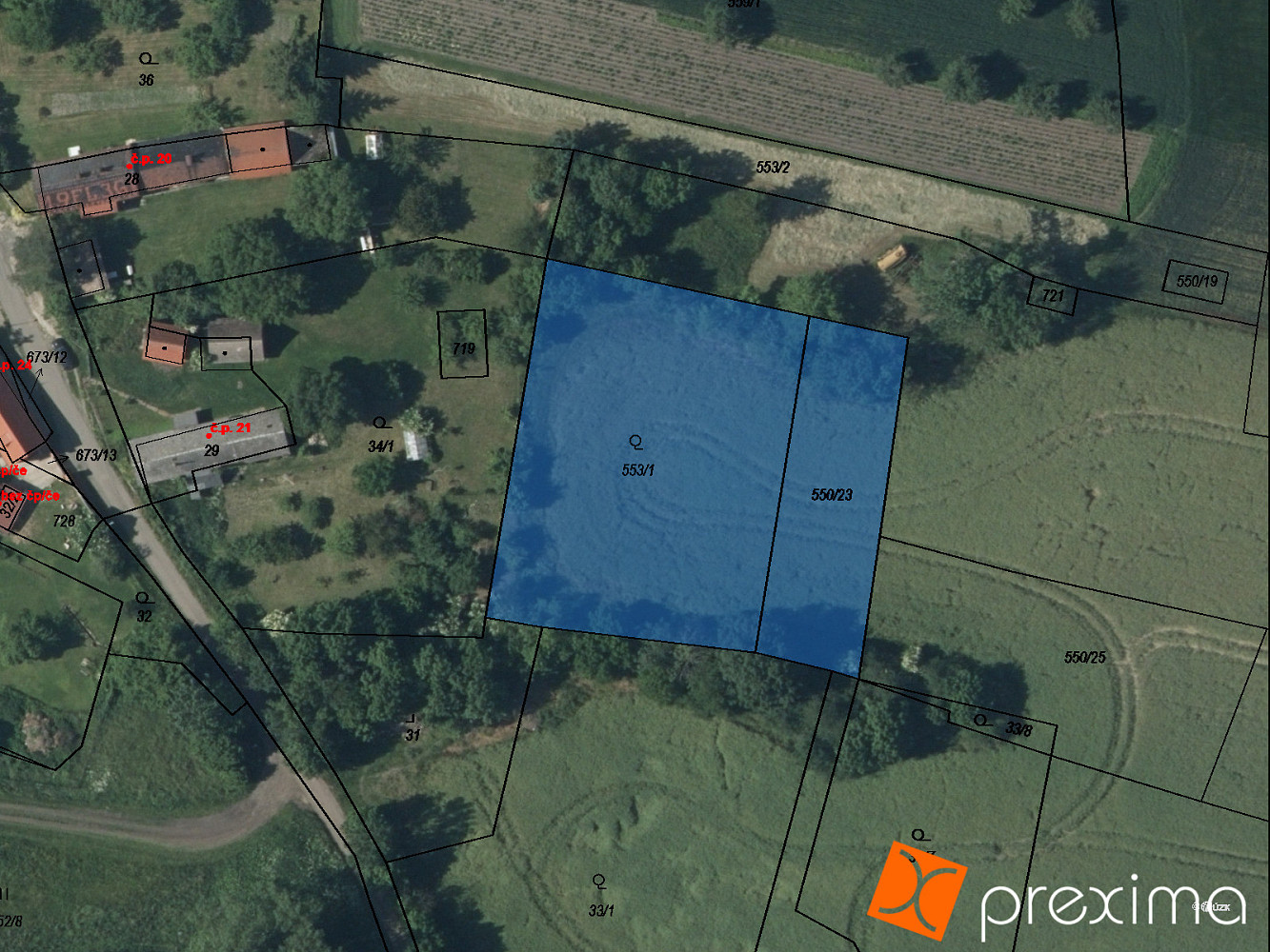 Prodej pole 89 m²