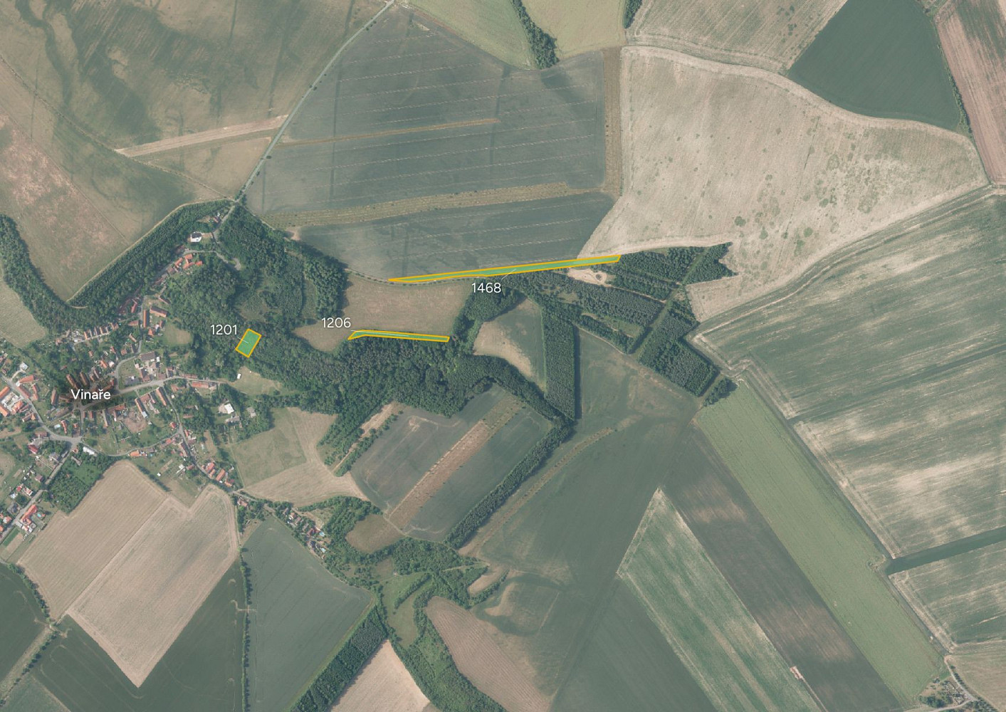 Prodej pole 8 667 m²
