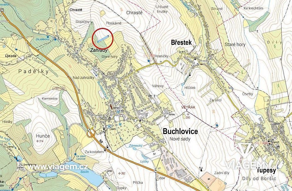 Prodej pole 1 168 m²