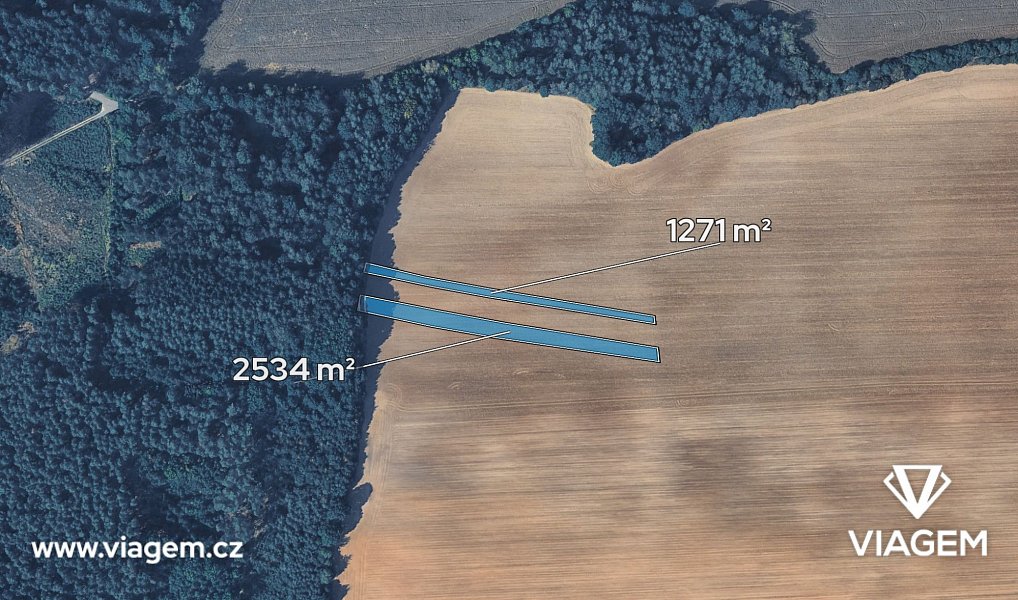 Prodej pole 475 m², Merklín – náhled fotky 2