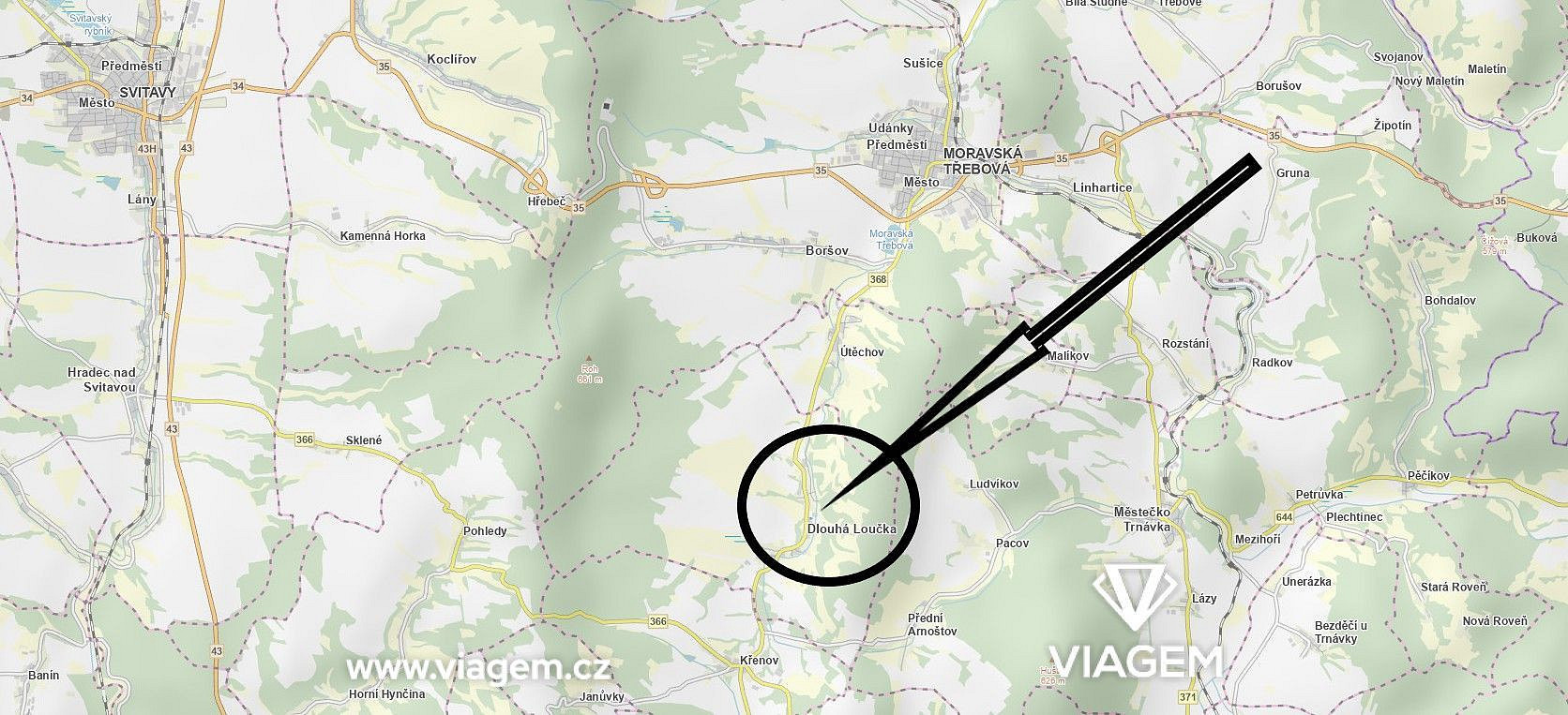 Prodej stavebního pozemku 662 m²