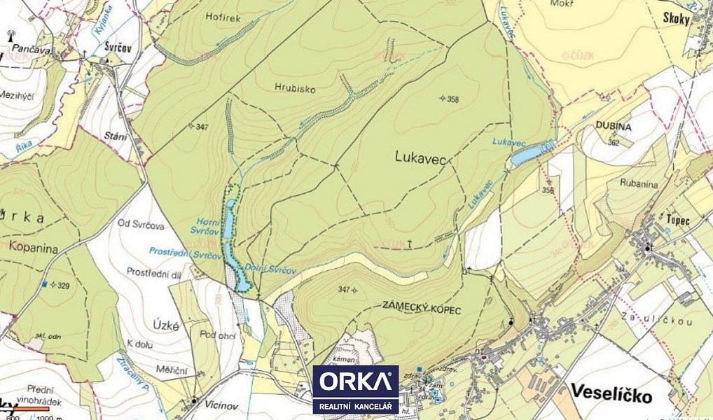 Prodej louky 2 974 m², Veselíčko – náhled fotky 3