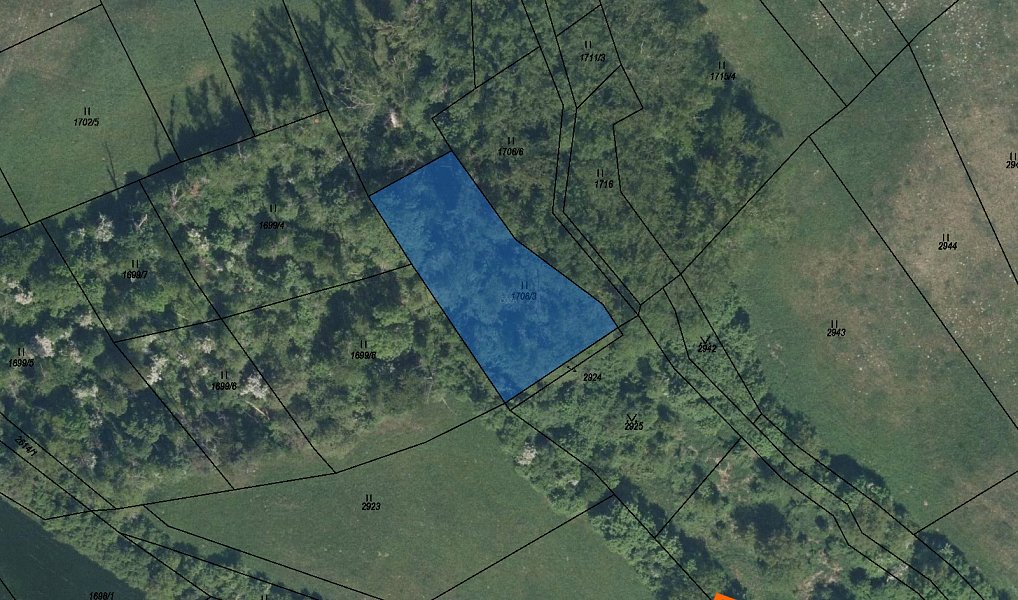 Prodej pozemku 475 m², Břestek – fotka 1 z 3
