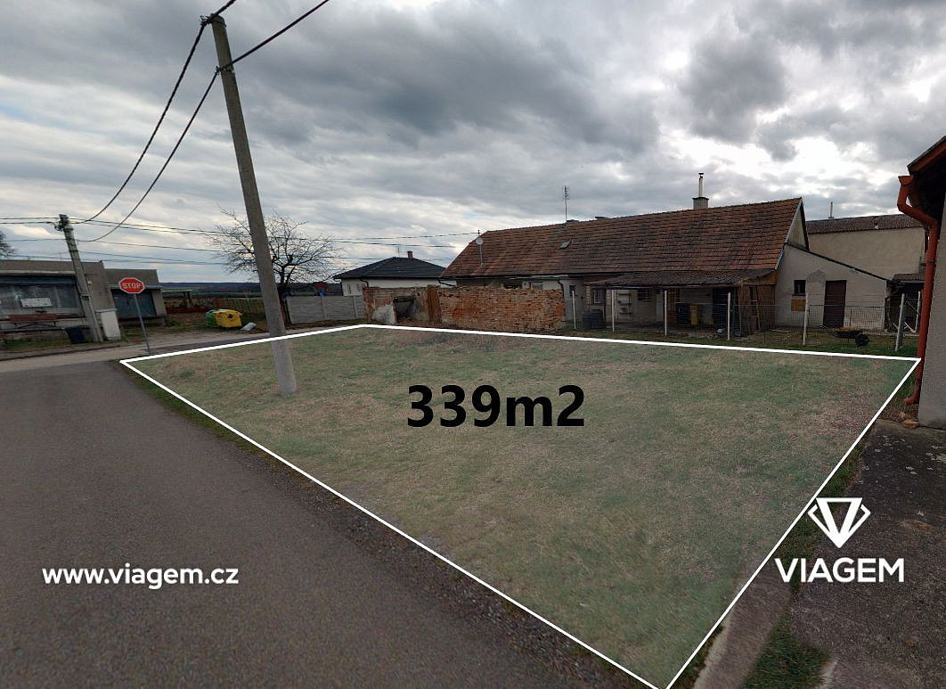 Prodej stavebního pozemku 339 m²