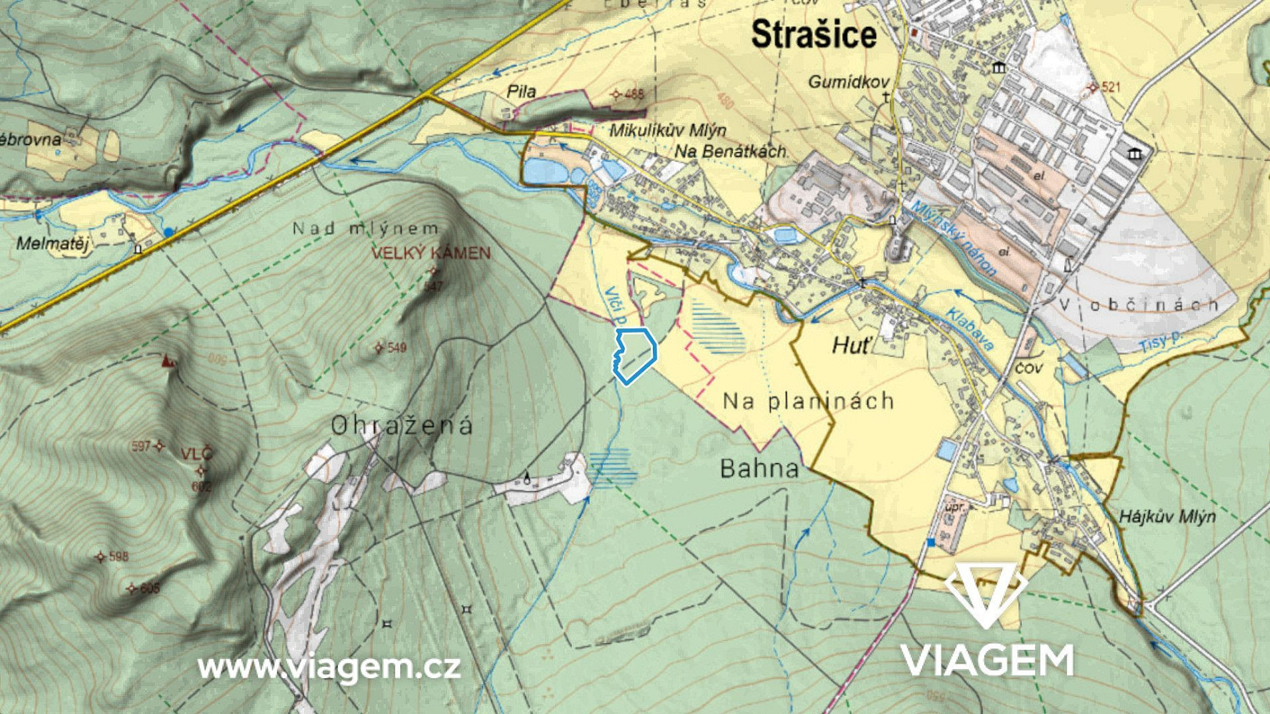 Prodej pole 14 286 m² – fotografie 3