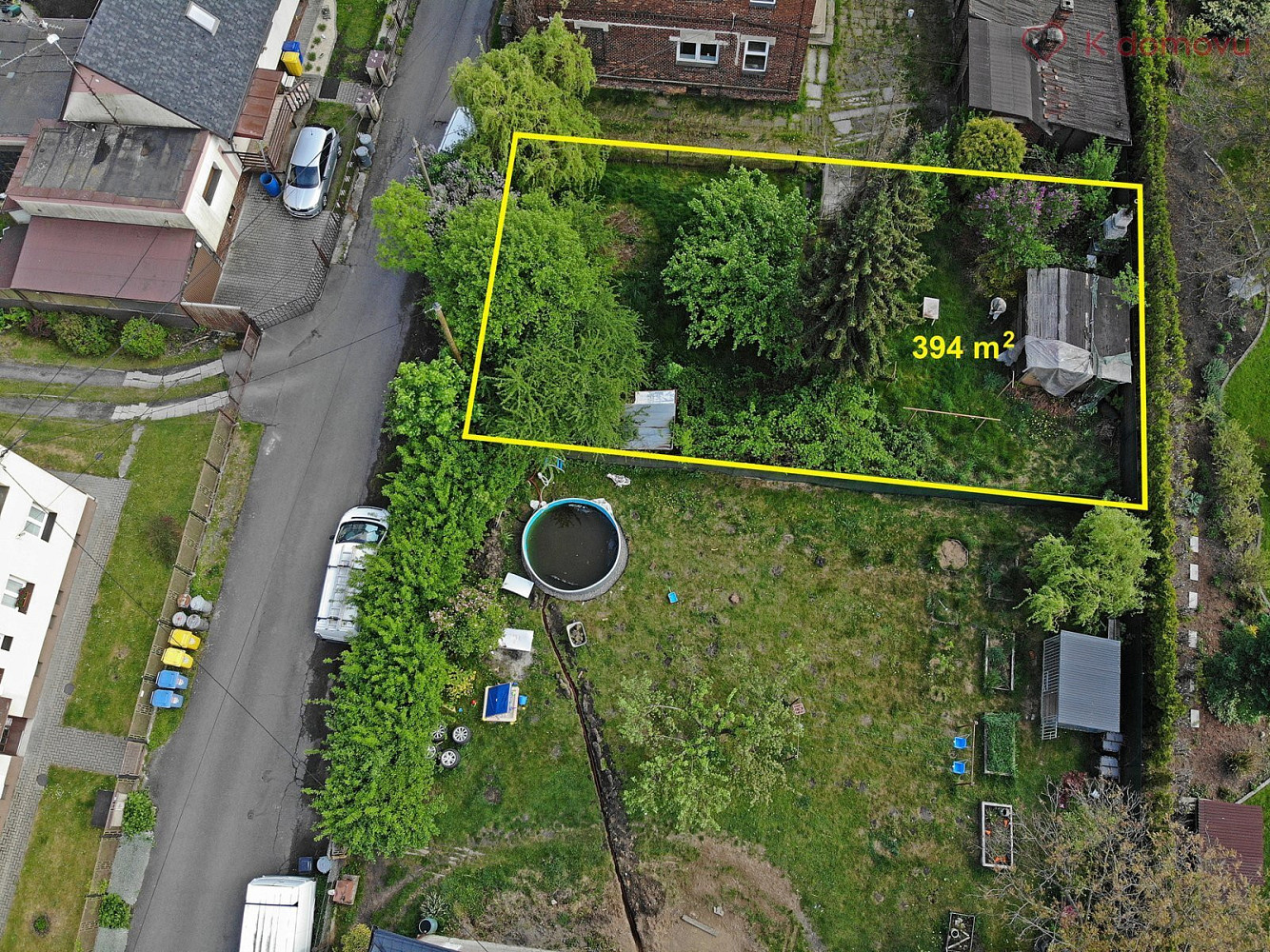 Prodej stavebního pozemku 394 m² – fotografie 4