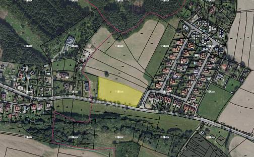 Prodej pole 6 408 m², Tehov, okres Praha-východ