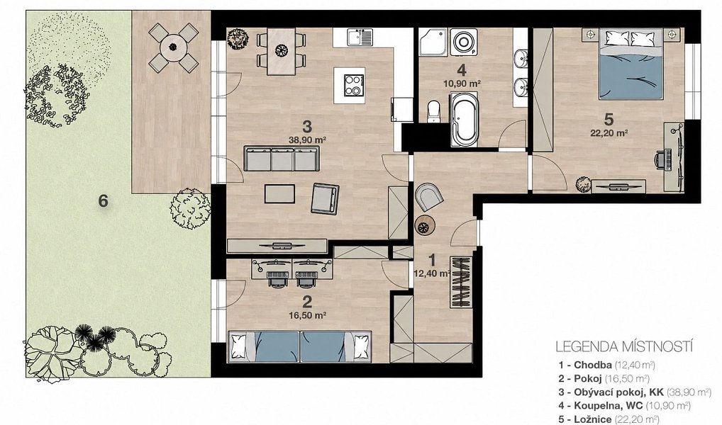 Prodej bytu 3+kk 107 m², Praha – náhled fotky 18