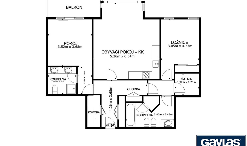 Prodej bytu 3+kk 88 m², Praha – náhled fotky 19