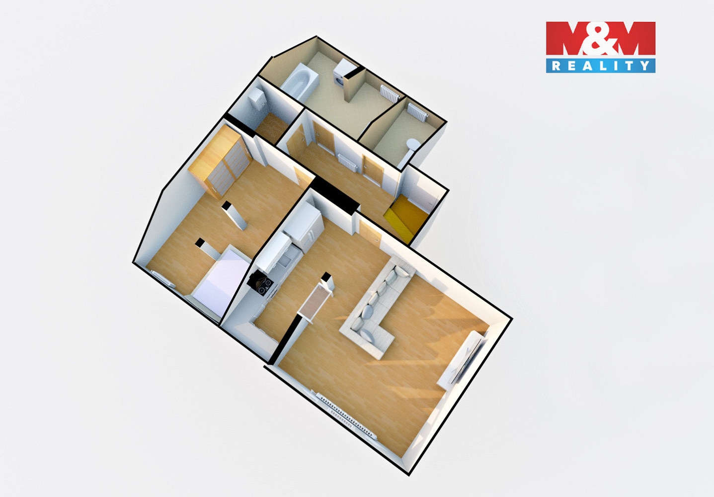 Prodej bytu 2+kk 84 m² – fotografie 3
