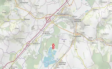 Prodej lesa 1 539 m², Kostelany nad Moravou