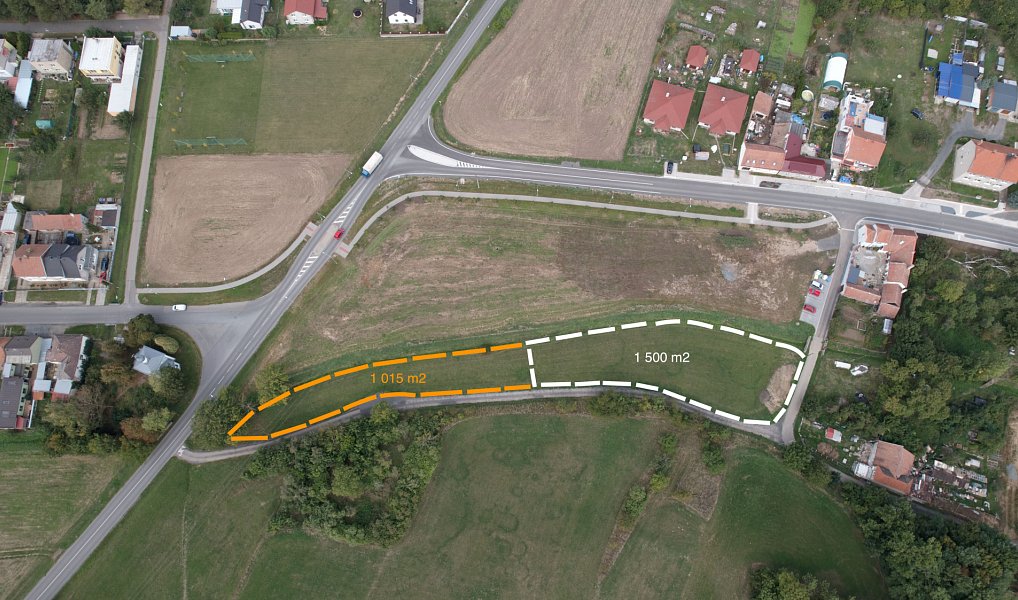 Prodej pozemku, 1500 m², Prostějov, Čelechovice na Hané