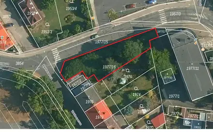 Prodej komerčního pozemku 620 m², Waldhauserova, Kutná Hora