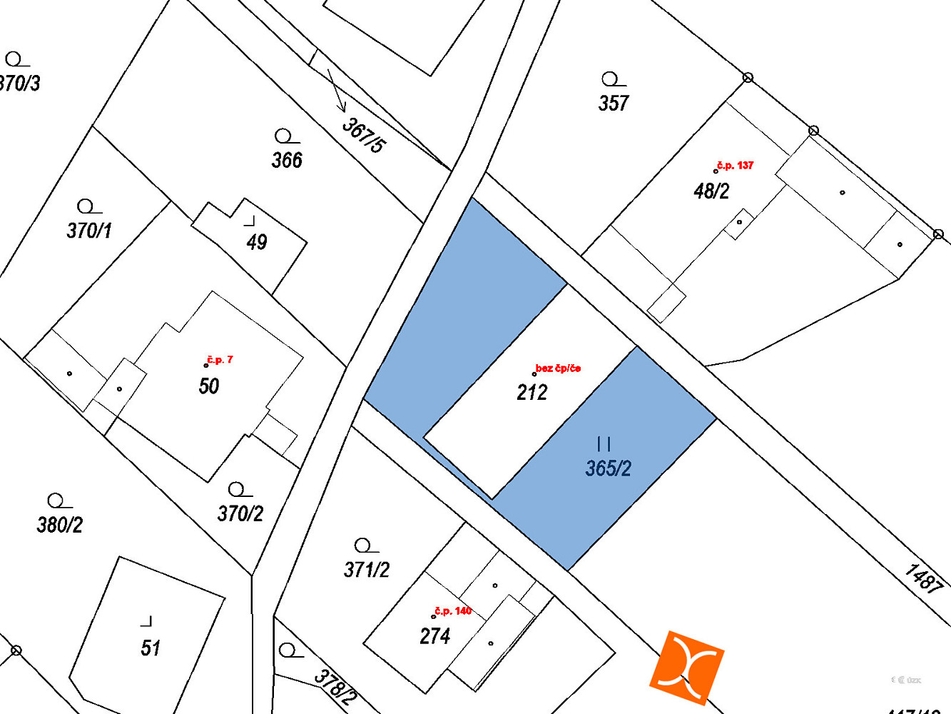 Prodej pozemku 327 m² – fotografie 3