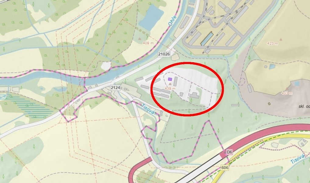Pronájem komerčního pozemku 5 000 m², Březová – fotka 1 z 7