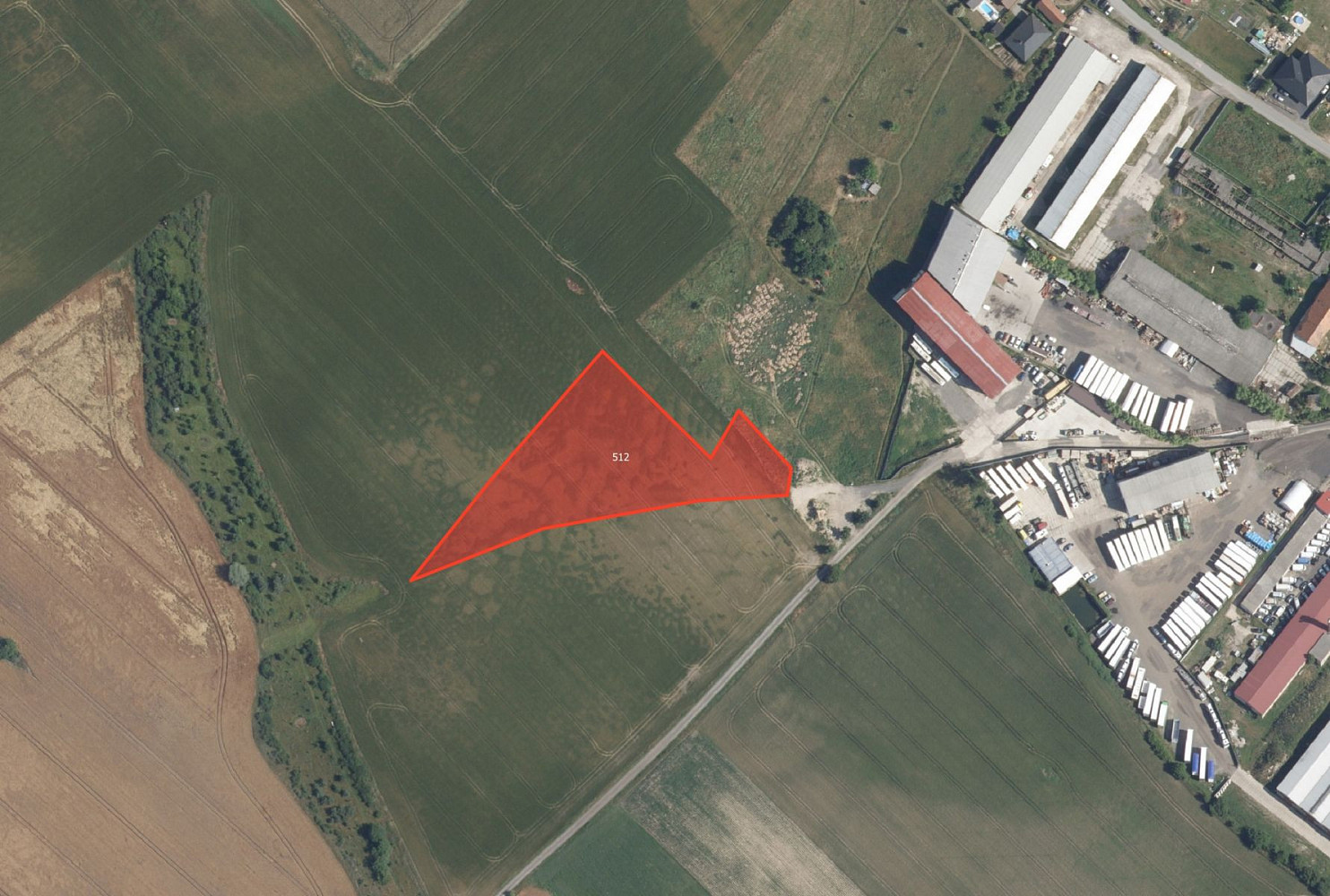 Prodej pole 6 215 m²