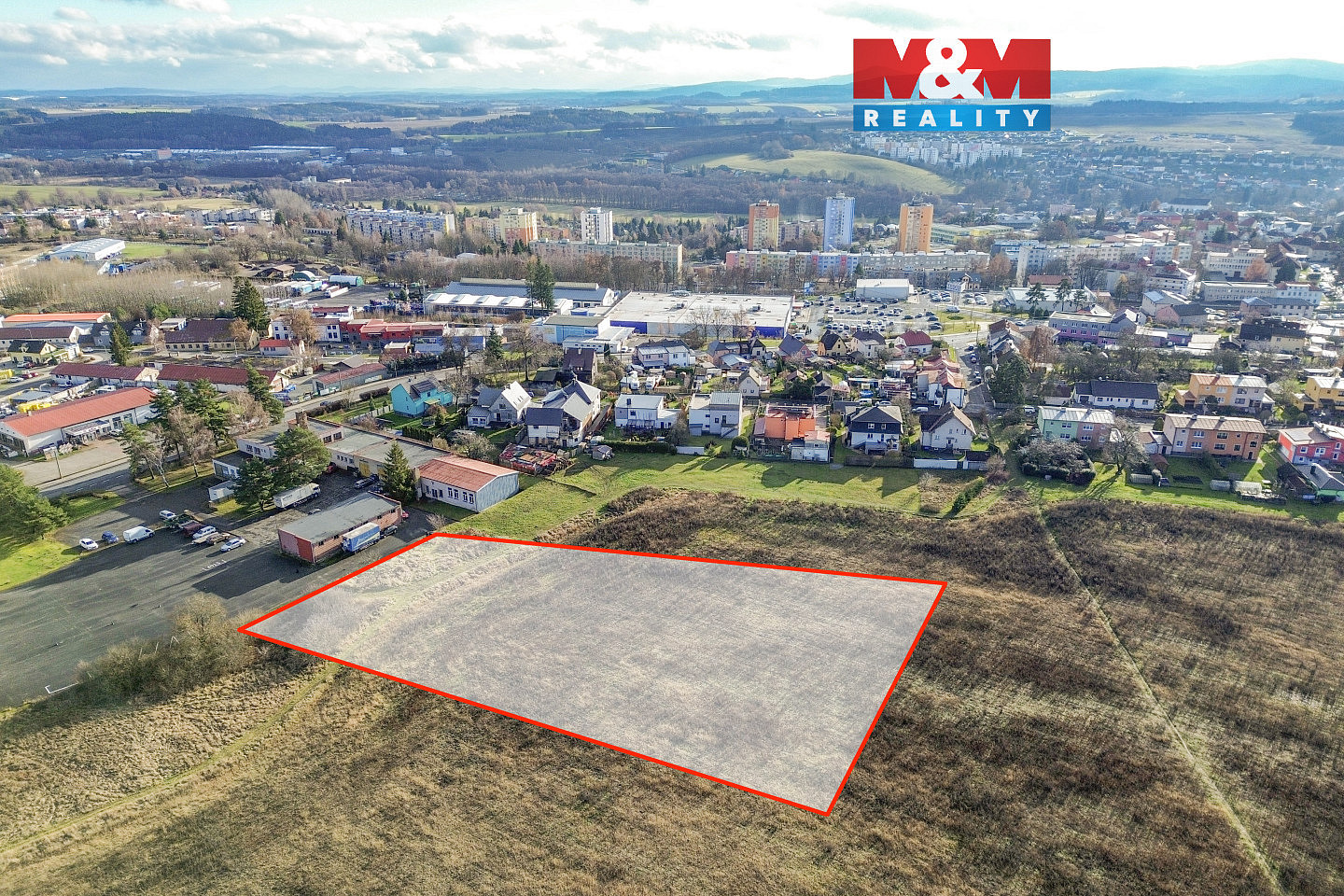 Prodej komerčního pozemku 4 027 m² – fotografie 4