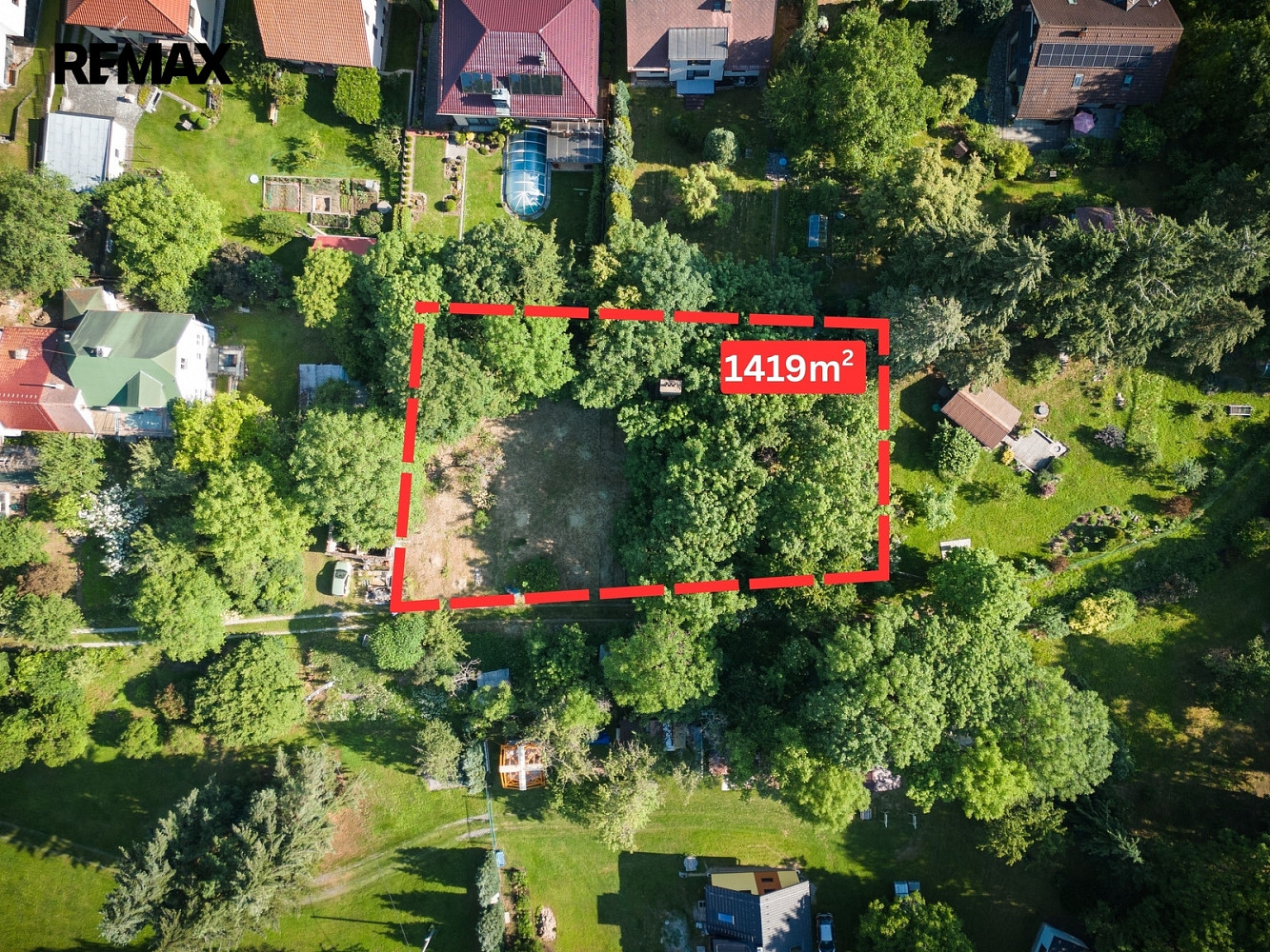 Prodej stavebního pozemku 1 419 m²