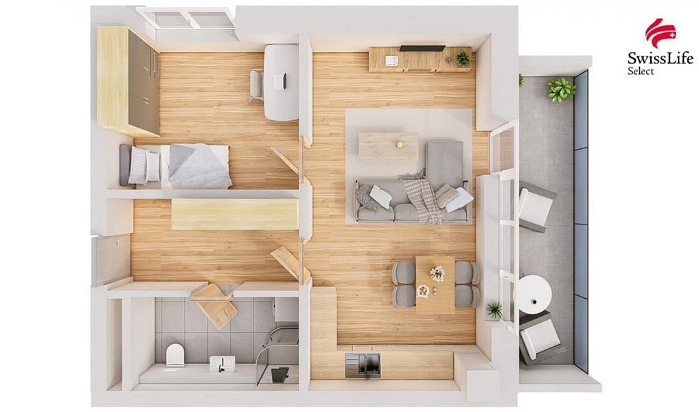 Prodej bytu 2+kk 49 m², Hořice – náhled fotky 9