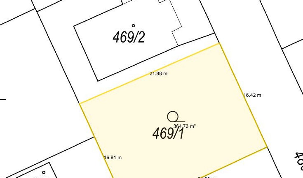 Prodej stavebního pozemku 365 m², Praha – náhled fotky 4