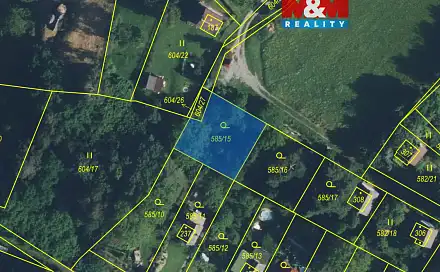 Prodej zahrady 370 m², Kosov, okres Šumperk