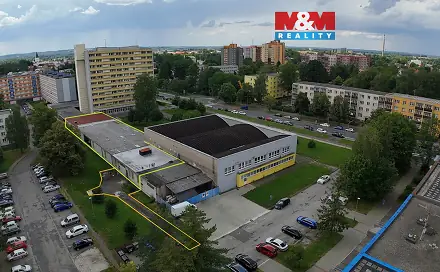 Prodej obchodních prostor 2 200 m², Borovského, Karviná - Ráj