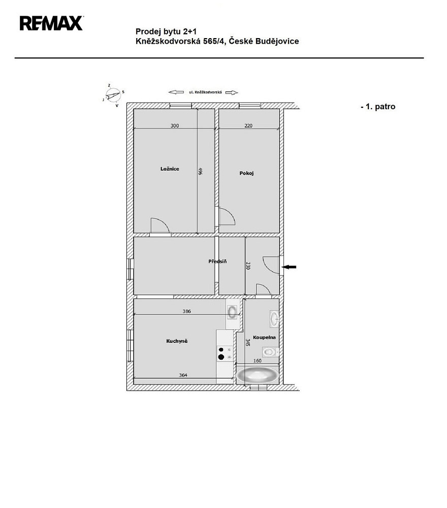 Prodej bytu 2+1 54 m² – fotografie 5