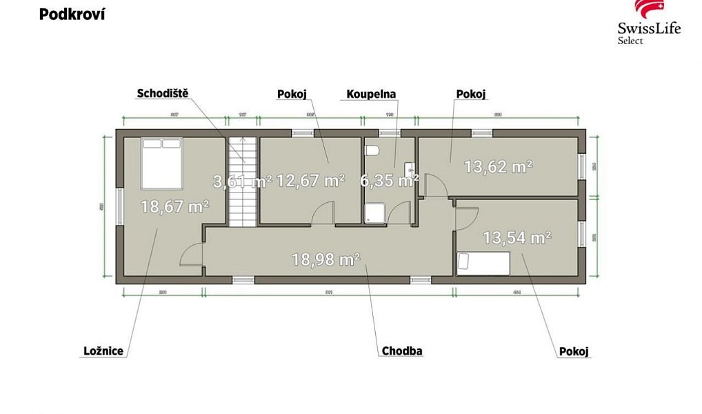 Prodej domu 160 m² s pozemkem 841 m², Hromnice – náhled fotky 16